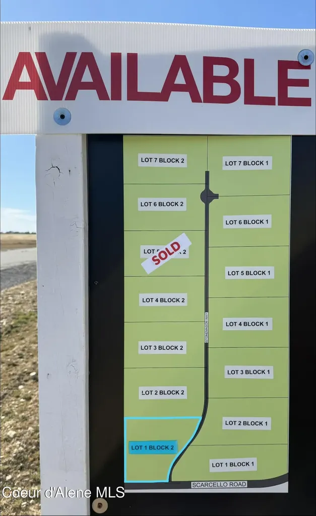 Nka N Stonemason Way (lot 1 Block 2) Rathdrum ID 83858