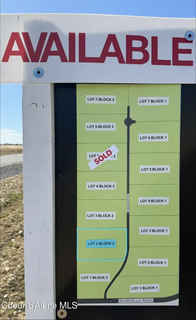 Nka N Stonemason Way (lot 2 Block 2) Rathdrum ID 83858