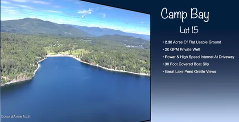 Lot 15 Camp Bay Road Sagle ID 83860
