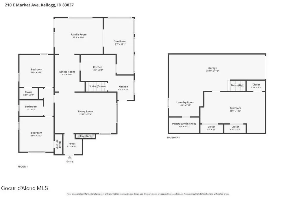 210 E Market Avenue Kellogg ID 83837