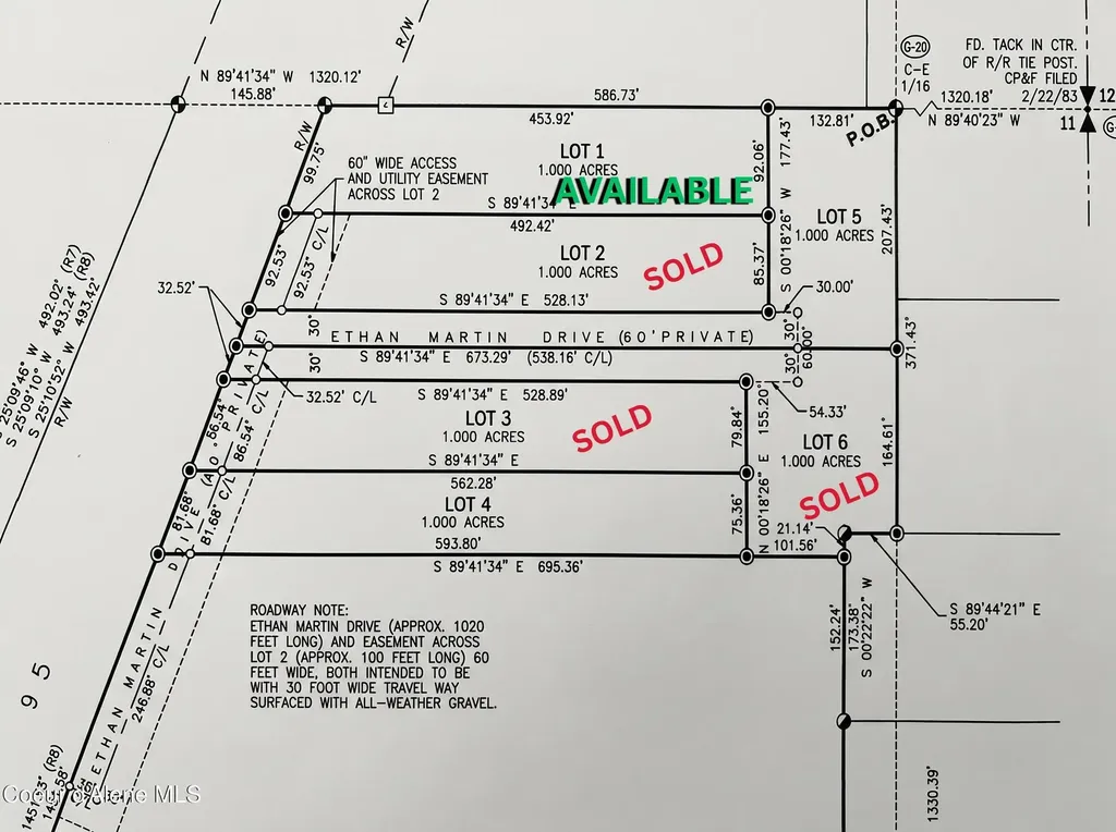 Lot 1 Ethan Martin Drive Bonners Ferry ID 83805