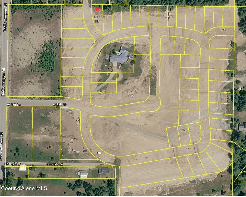 Lot 1, Blk1 Highlands At Bodie Canyon Priest River ID 83856