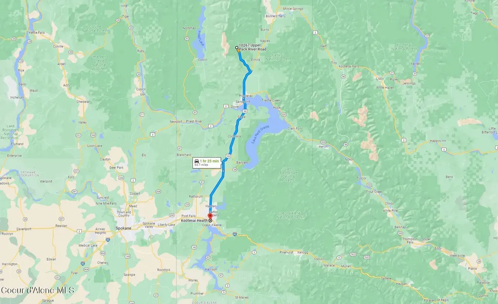 10267 Upper Pack River Road Sandpoint ID 83864