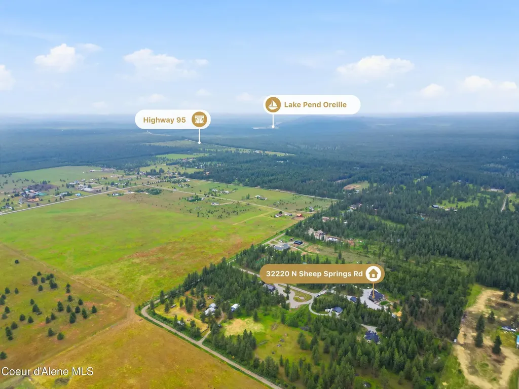 32220 N Sheep Springs Road Athol ID 83801