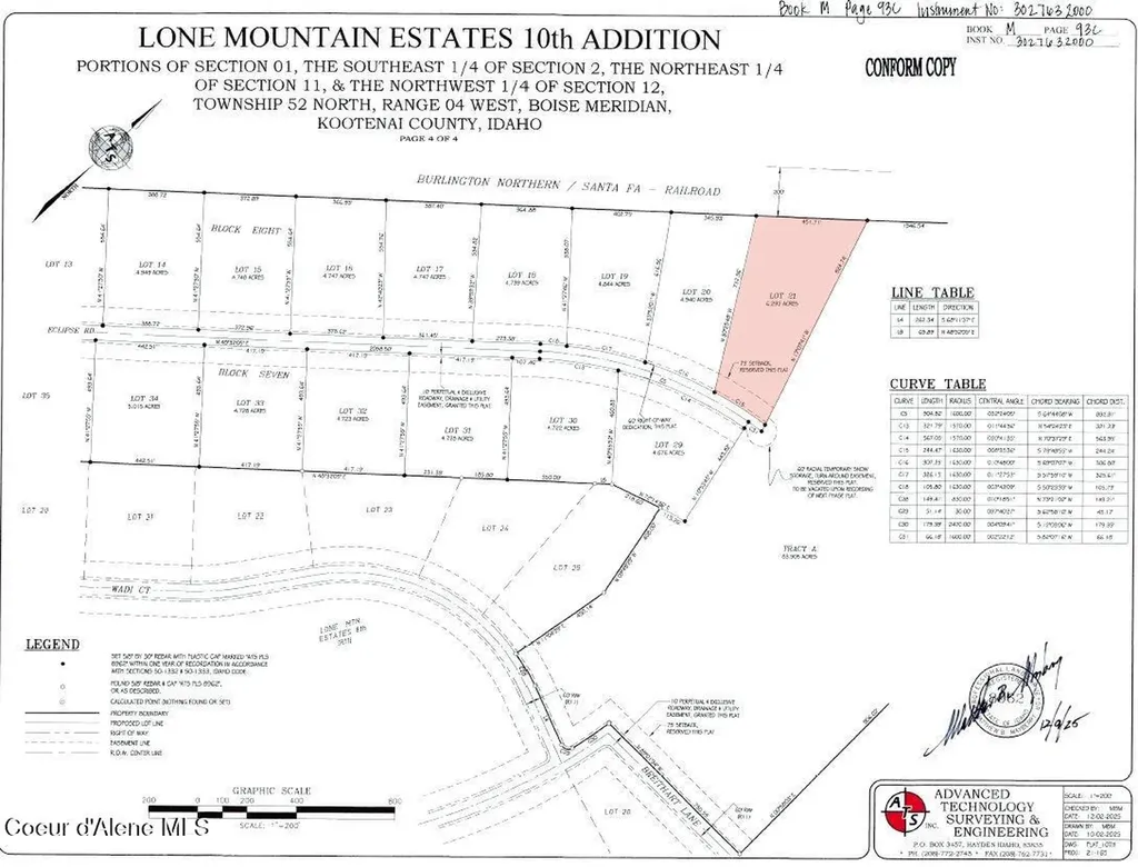 L21B8 N Eclipse Road Rathdrum ID 83858