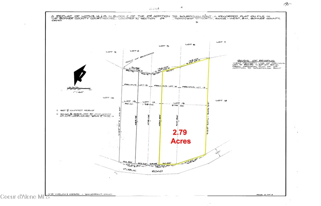 Nna Gold Hill Circle, Lot 13 Sagle ID 83860
