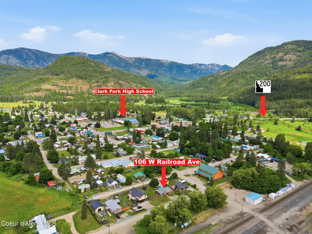 106 W Railroad Clark Fork ID 83811