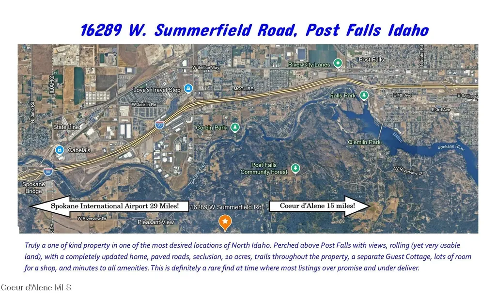 16289 W Summerfield Road Post Falls ID 83854