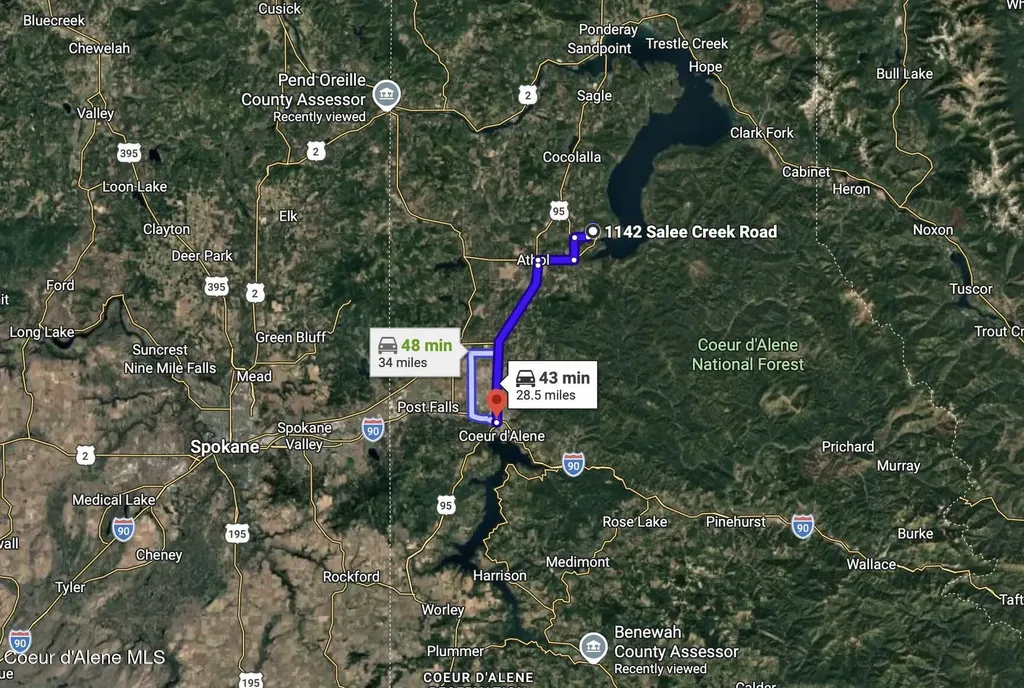 1142 Salee Creek Road Bayview ID 83803