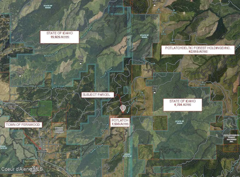 1425 Upriver View Drive Fernwood ID 83830