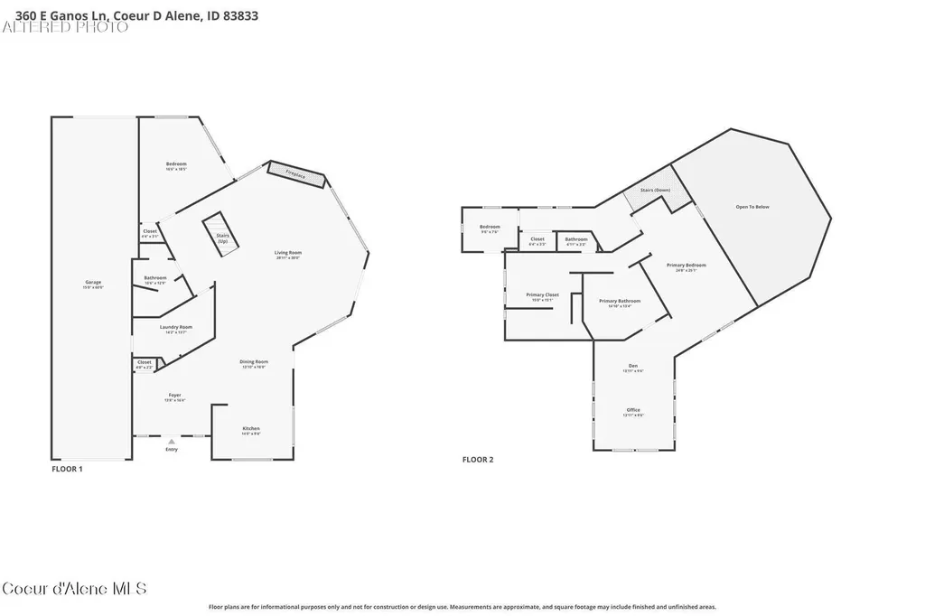 360 E Ganos Lane Harrison ID 83833