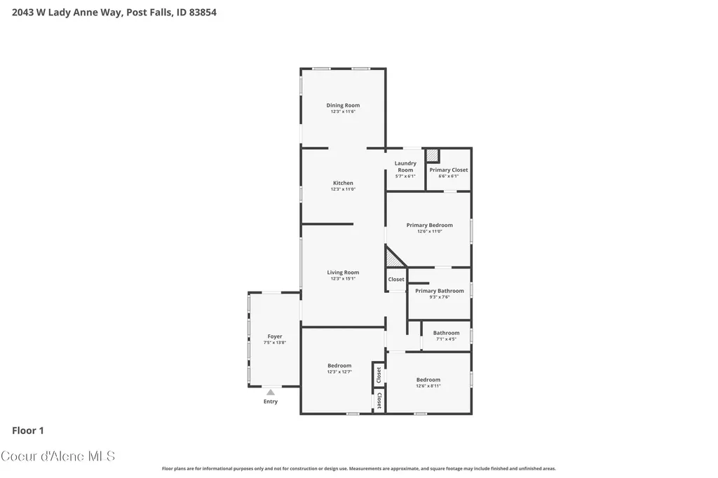 2043 W Lady Anne Way Post Falls ID 83854