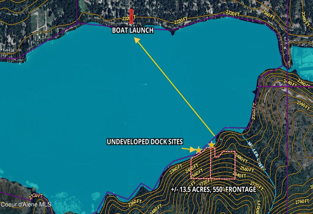 NKA(13 Ac) Upper Twin Lakes S. Shore Rathdrum ID 83858