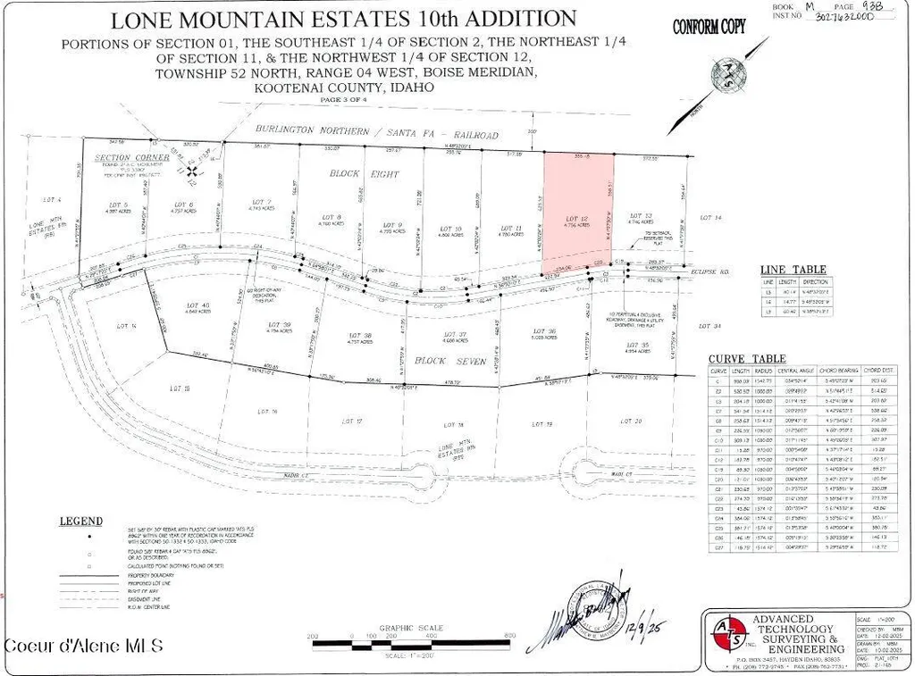 23343 N Eclipse Road Rathdrum ID 83858