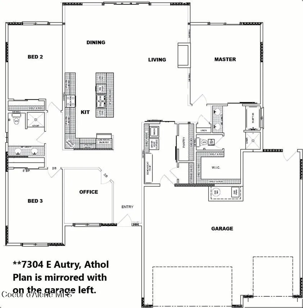 7304 E Autry Lane Athol ID 83801