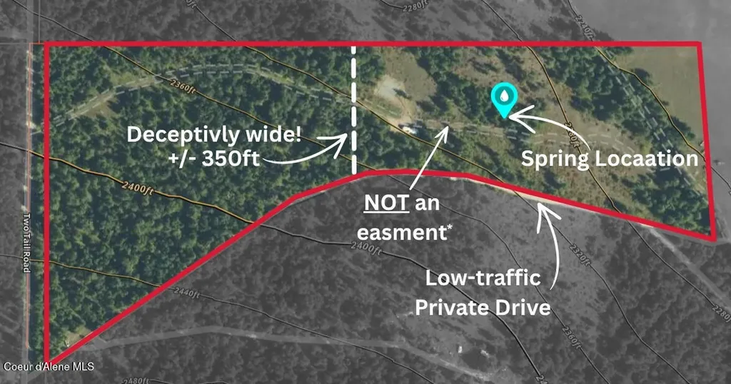 Nna 20 Acres Two Tail Road Bonners Ferry ID 83805