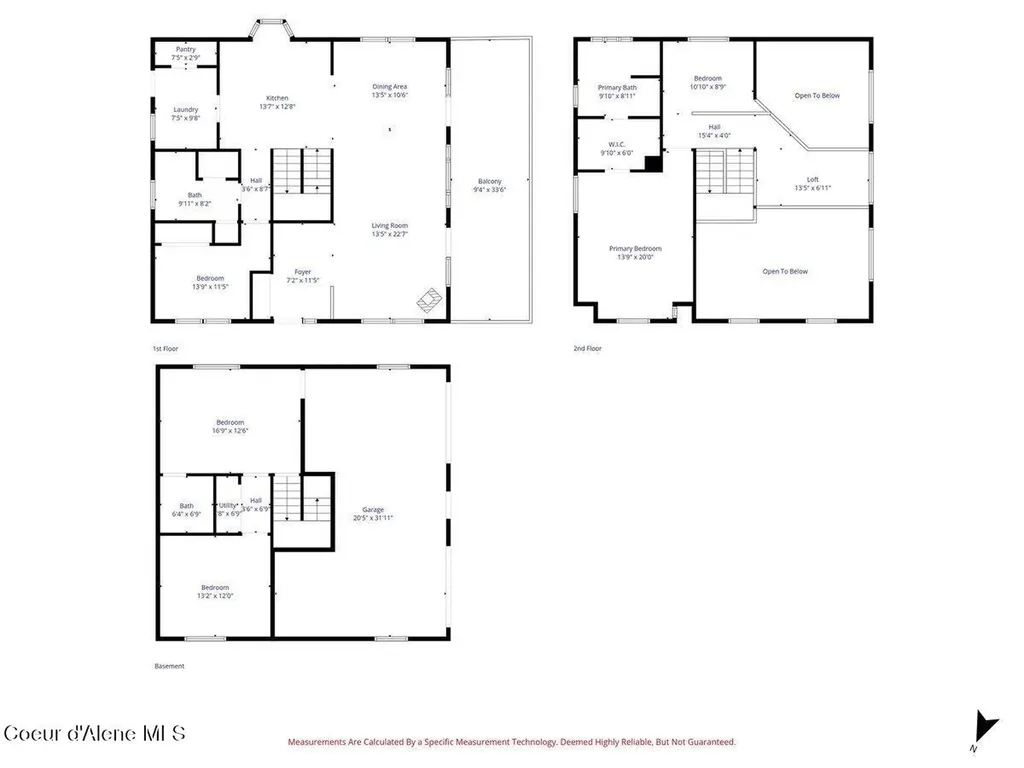 13764 S Ridgeview Drive Harrison ID 83833
