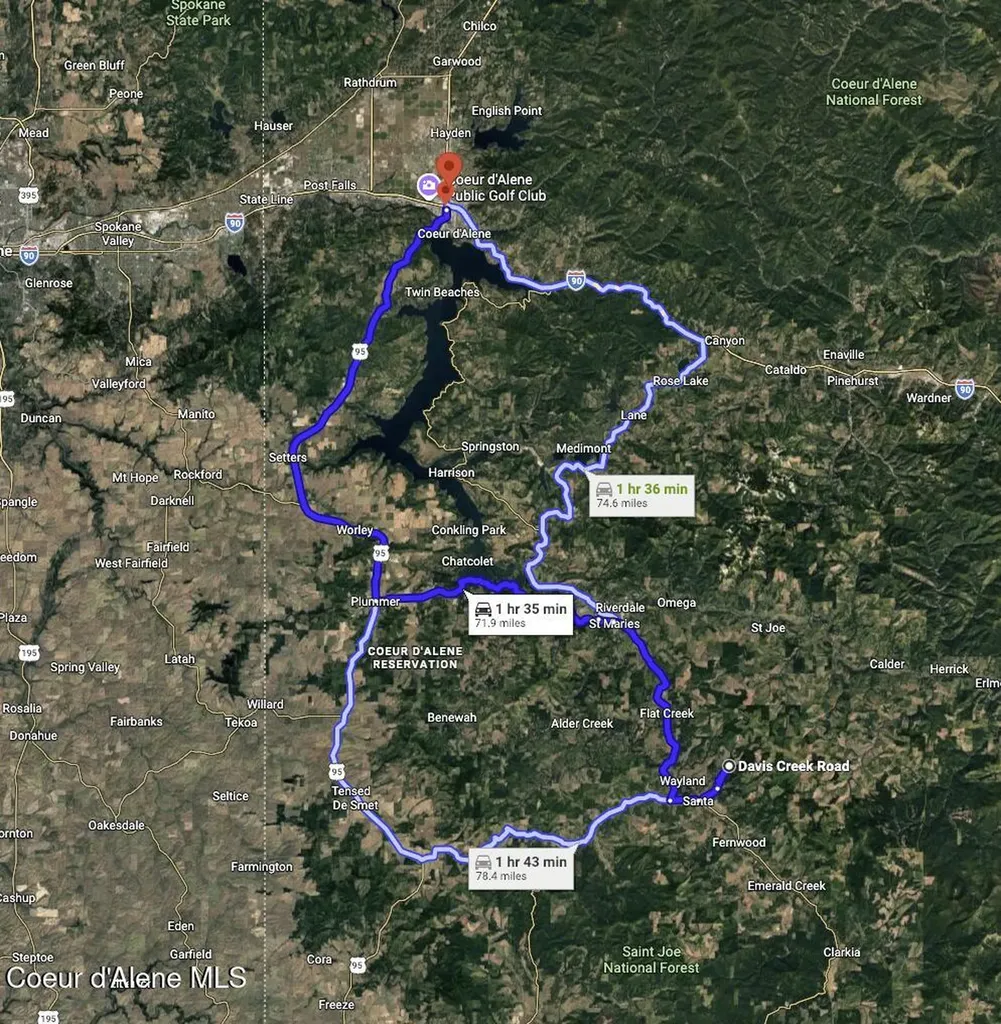 Nna Davis Creek Santa ID 83866
