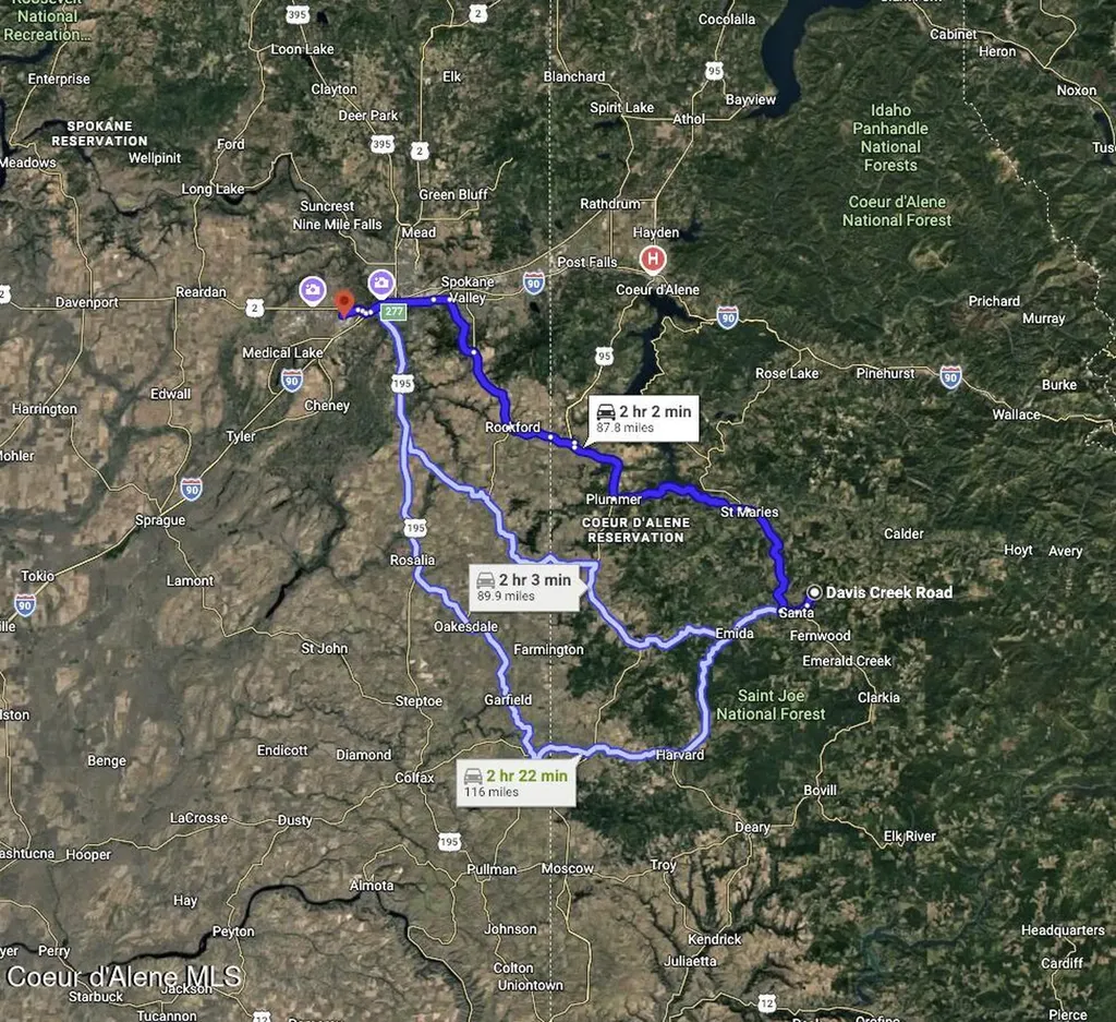 Nna Davis Creek Santa ID 83866