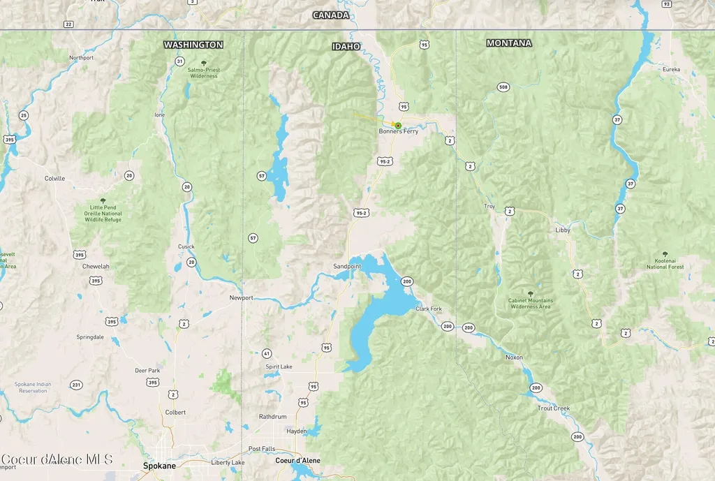 Nka Ponderosa Way Bonners Ferry ID 83805