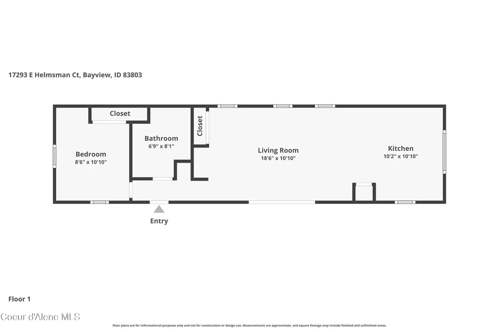 17293 E Helmsman Court Bayview ID 83803