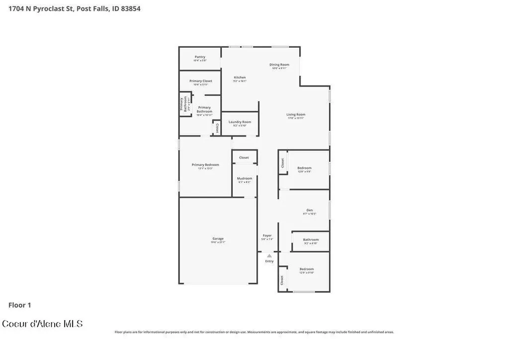 1704 N Pyroclast Street Post Falls ID 83854