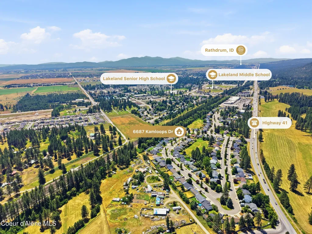 6687 W Kamloops Drive Rathdrum ID 83858