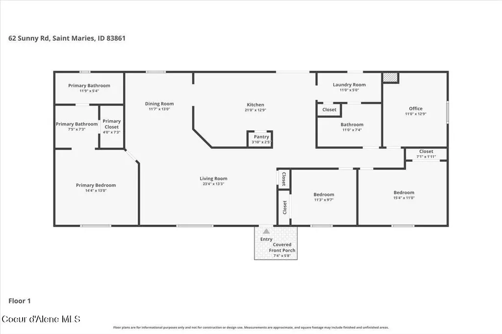 62 Sunny Road St. Maries ID 83861