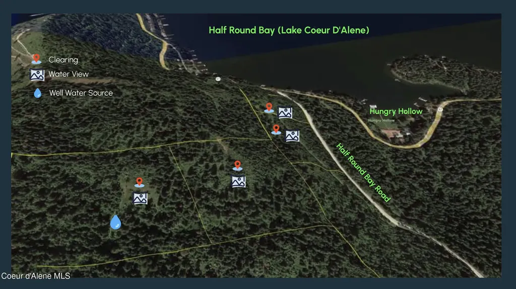Nka 39-ac Half Round Bay Road Harrison ID 83833