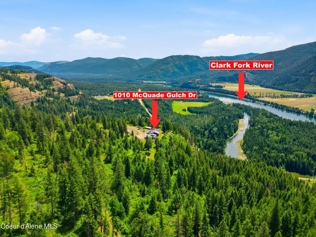 1010 Mc Quade Gulch Drive Clark Fork ID 83811