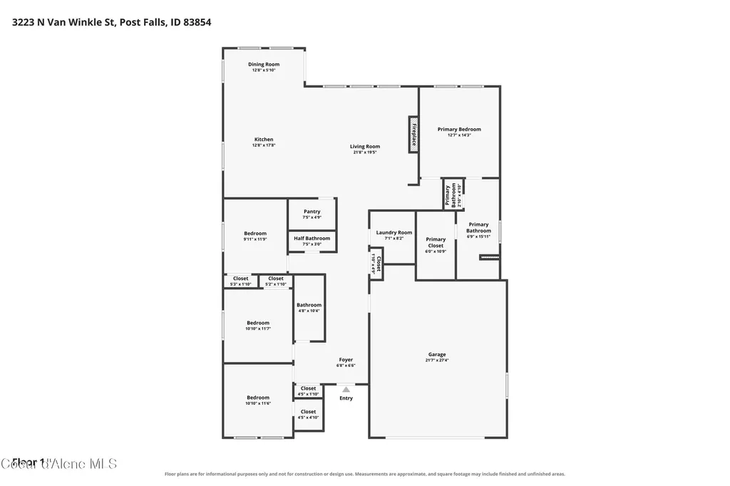 3223 N Van Winkle Street Post Falls ID 83854