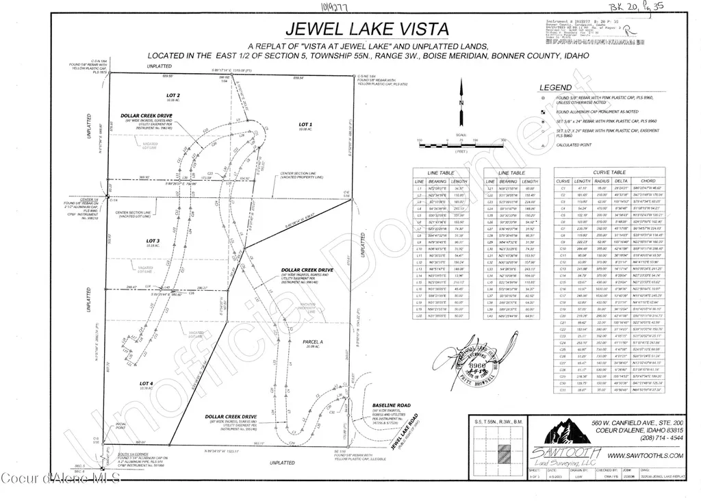 Lot 1 Dollar Creek Drive Sagle ID 83860