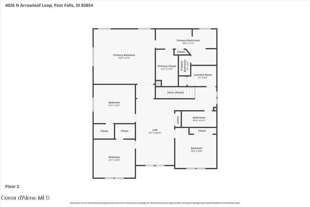 4026 N Arrowleaf Loop Post Falls ID 83854
