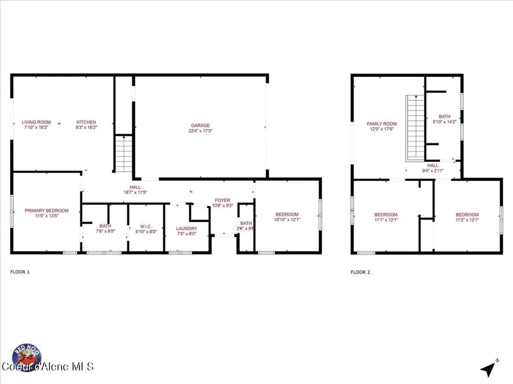 1518 W Union Drive Coeur D'alene ID 83814