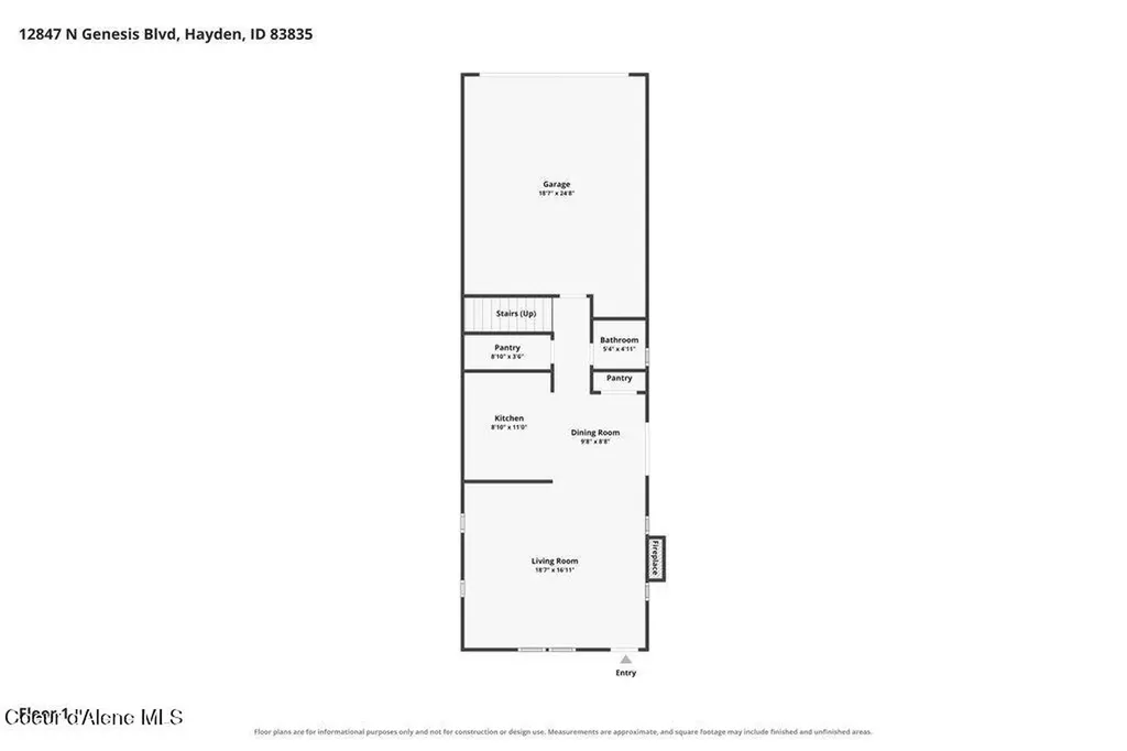 12847 N Genesis Boulevard Hayden Lake ID 83835