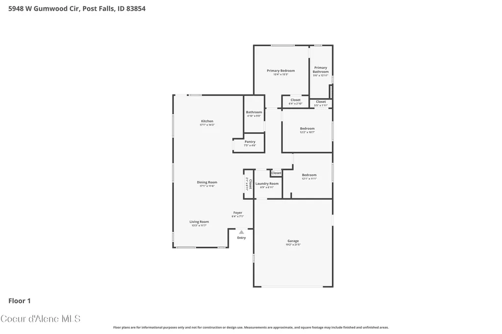 5948 W Gumwood Circle Post Falls ID 83854