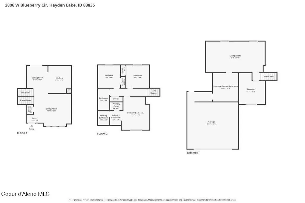 2806 W Blueberry Circle Hayden ID 83835