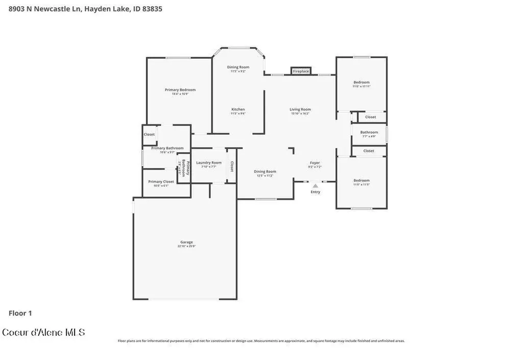 8903 N Newcastle Lane Hayden ID 83835
