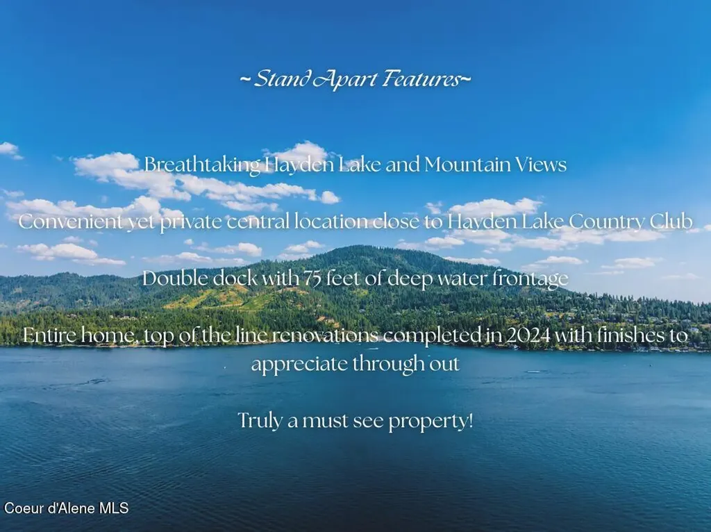 10536 N Lakeview Drive Hayden Lake ID 83835