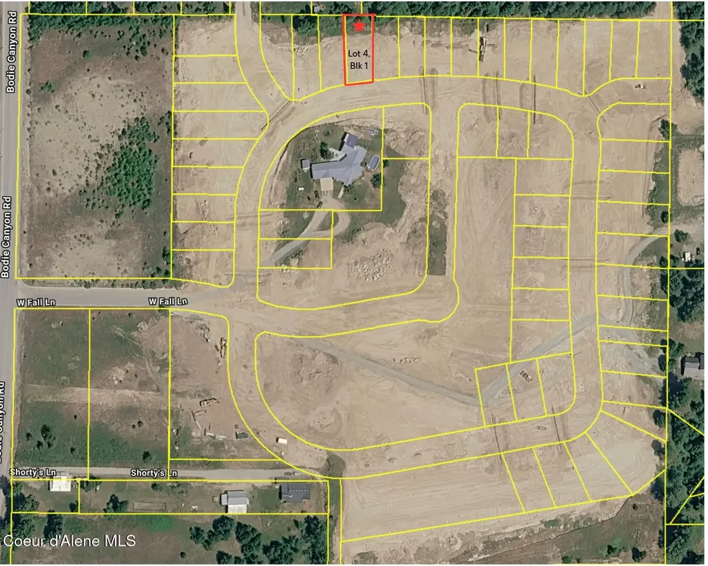 Lot 4, Blk1 Highlands At Bodie Canyon Priest River ID 83856