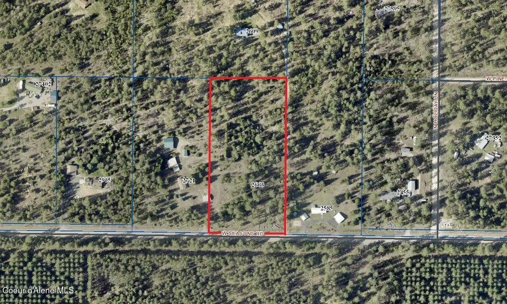2663 W Seasons Road Athol ID 83801