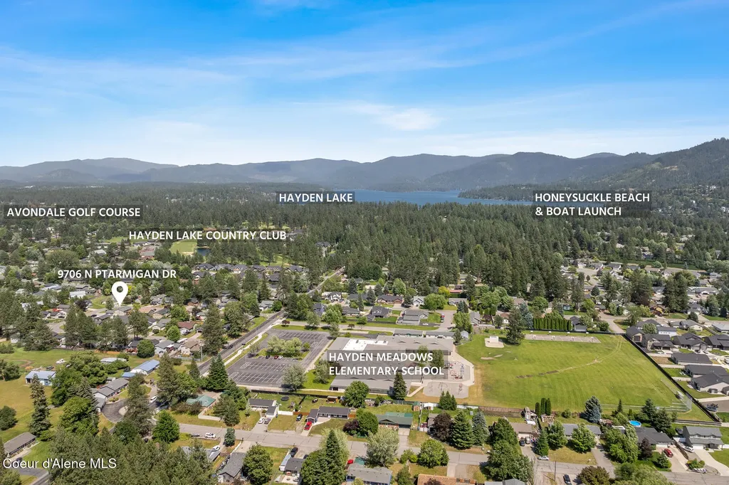 9706 N Ptarmigan Drive Hayden ID 83835
