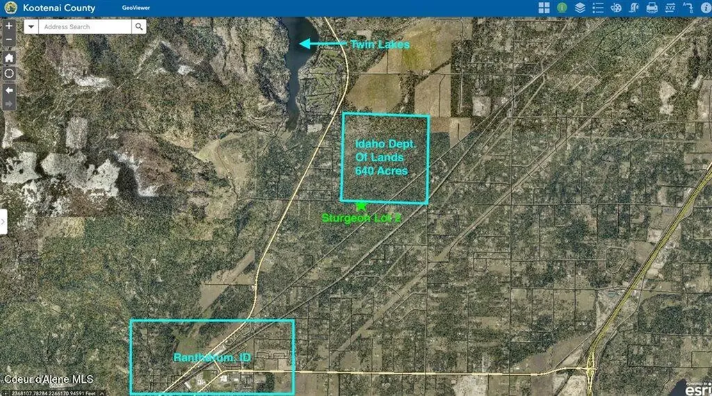 Nka W Sturgeon Road Lot 2 Rathdrum ID 83858