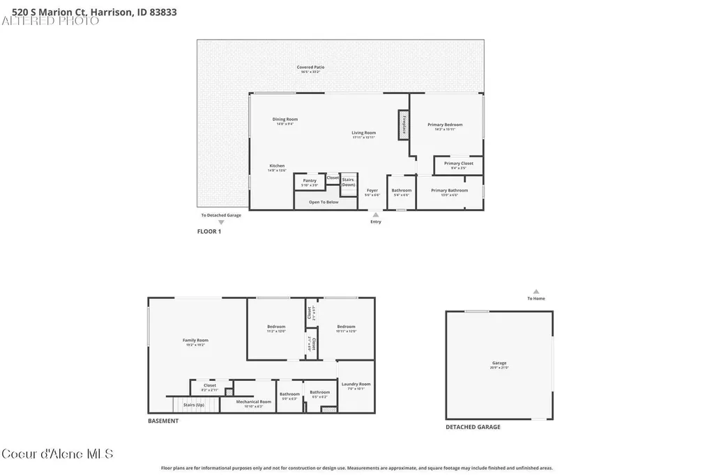 520 S Marion Court Harrison ID 83833