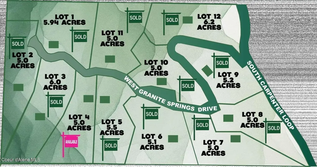 18XXX W Granite Springs Drive Post Falls ID 83854