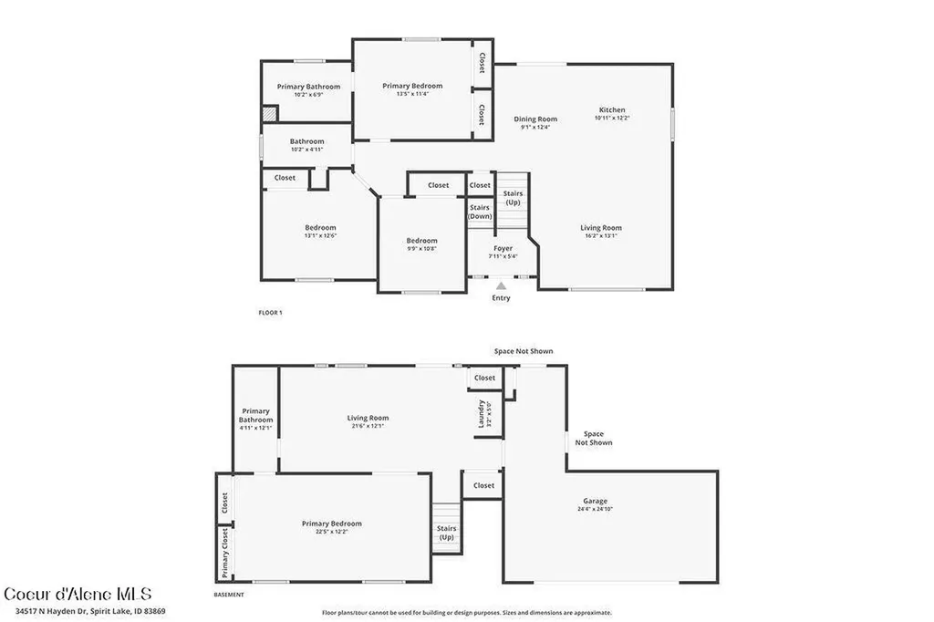 34517 N Hayden Drive Spirit Lake ID 83869