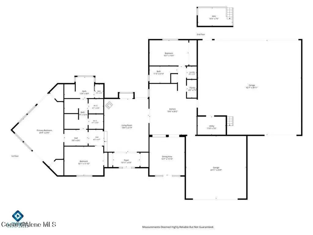 5525 W Coeur Dalene Drive Spirit Lake ID 83869