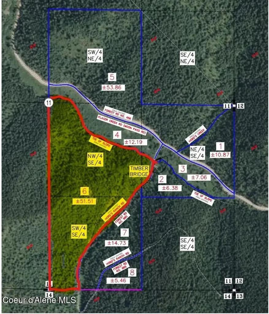 Nna Hords Ranch Road Parcel 6 Wallace ID 83873