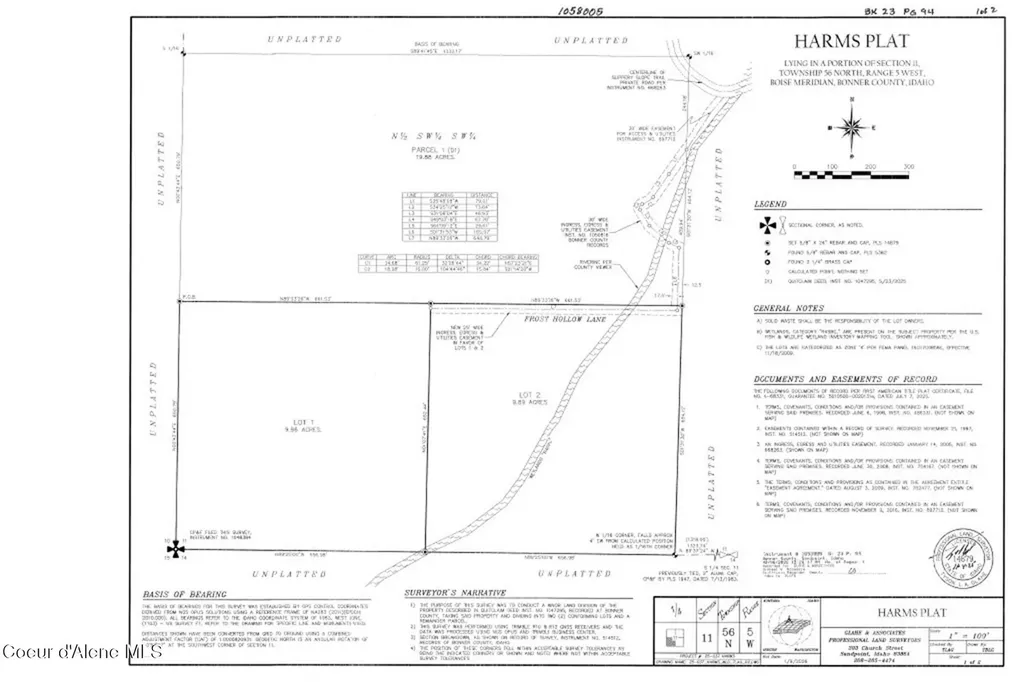 718 Slippery Slope Lot 1 Priest River ID 83856