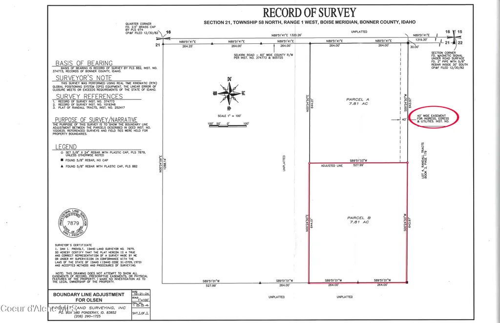 Nna Selkirk Road Sandpoint ID 83864